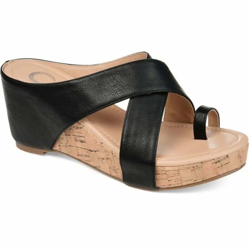 JOURNEE COLLECTION RAYNA WEDGE SANDAL